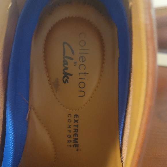 Clarks Men's Malwood Step Loafer Size 8.5 Dark Tan IGC - Picture 7 of 9